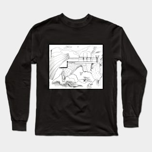 space lines Long Sleeve T-Shirt